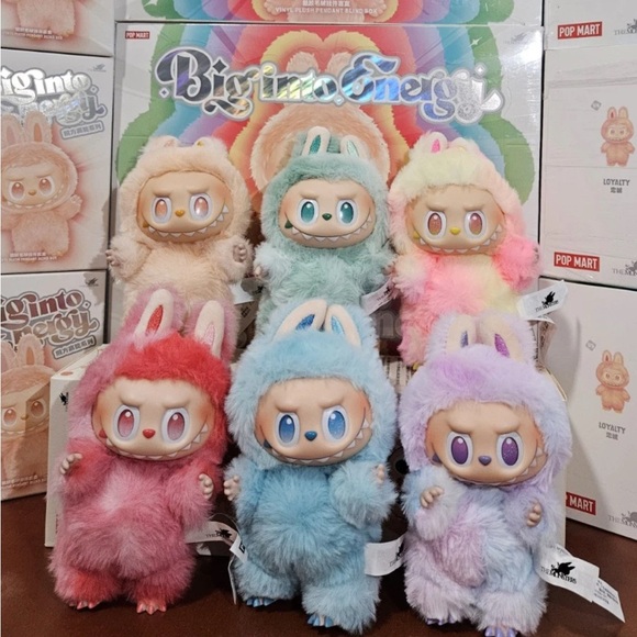 LABUBUS -NOT— BLIND BOX 100% authentic opened BIG INTO ENERGY - Picture 1 of 7